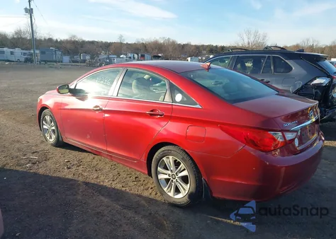 2013 Hyundai Sonata Gls из США, поврежденный, VIN 5NPEB4AC2DH621488